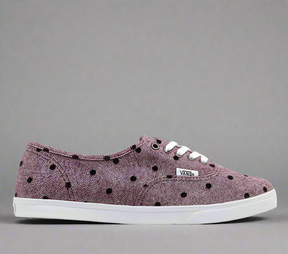 VANS |AUTHENTIC | LO PRO | BURGANDY/WHITE
